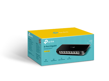 Switch Tplink gigabit 8 ports TL-SG1008D – Image 3