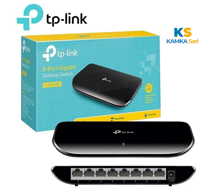 Switch Tplink gigabit 8 ports TL-SG1008D