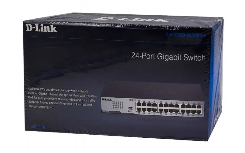 Switch Dlink Gigabit 24 ports