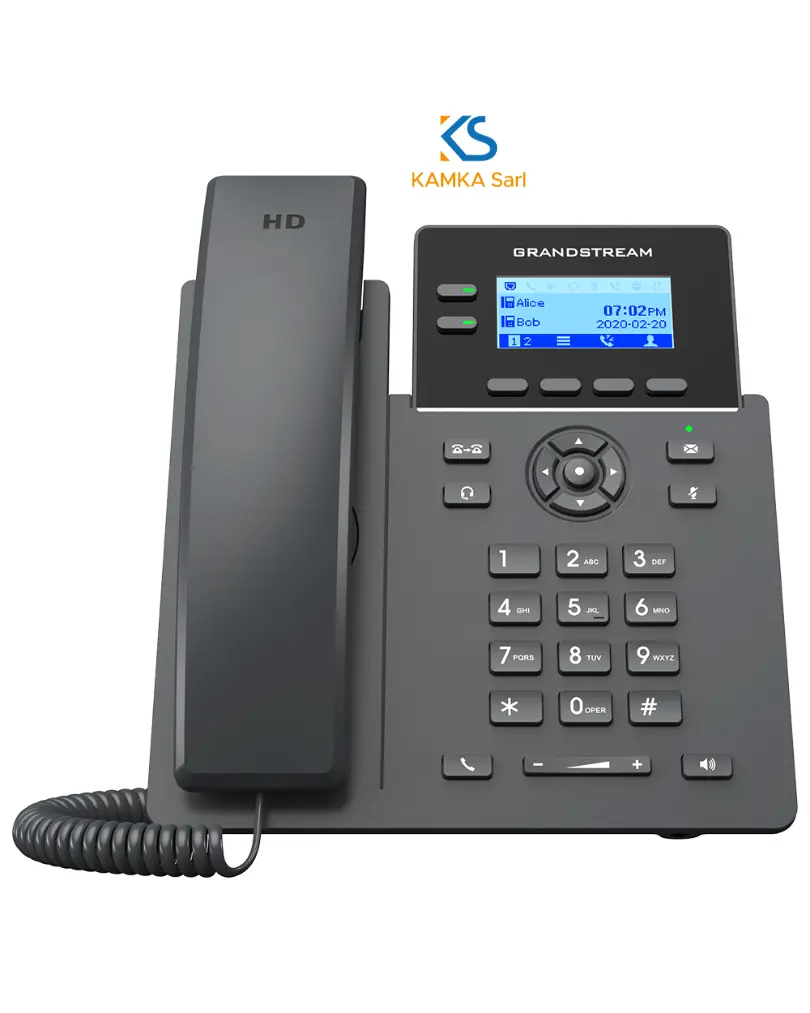 Telephone-IP-Grandstream-GRP2601P-vu-de-face