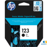 Cartouche D’encre HP 123 Noir Original