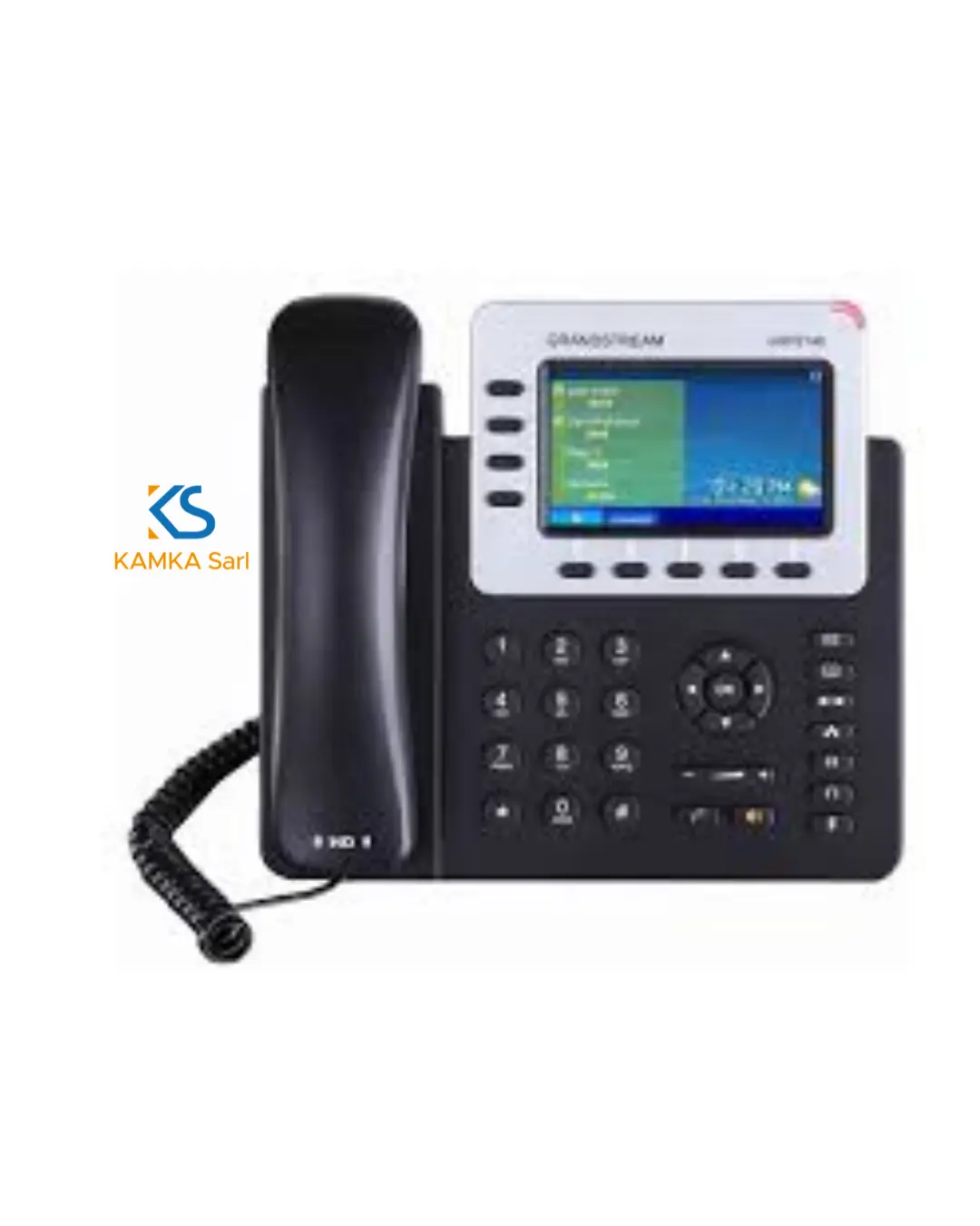 Telephone-IP-Grandstream-GXP2140-VOIP-POE.webp Téléphone IP Grandstream GXP2140 VOIP POE – Image 1