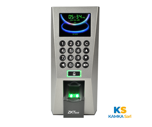 ZKTECO-F18-2.png Lecteur Biométrique digital ZKTeco F18 Fingerprint Standalone Contrôle d’accès – Image 1