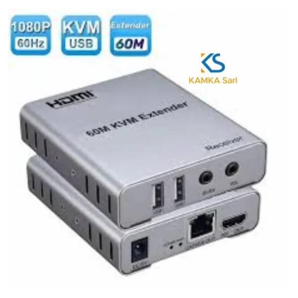 hdmi extender rj45 kvm 4k 60m disponible au Cameroun bon prix