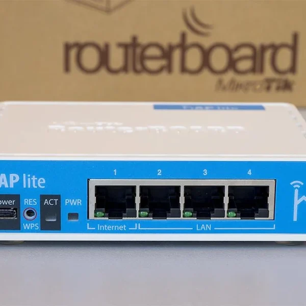 Mikrotik hAPLite Indoor RB941: Routeur/Point d’accès 2.4 GHz MikroTik hAP Lite RB941-2nD-TC