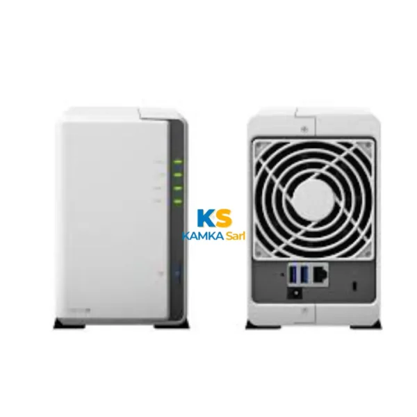 Synology DS223J NAS de Bureau 2 Baies, Blanc