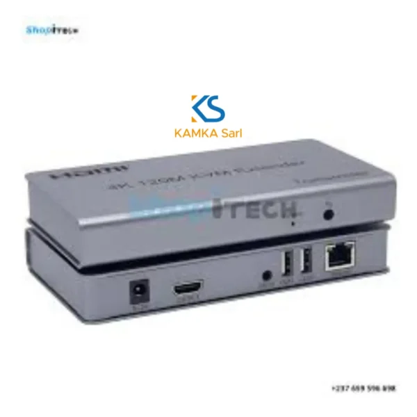 hdmi extender rj45 kvm 4k 120m disponible au cameroun
