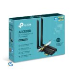 Archer TX50E : Carte Wi-Fi 6 PCIe Puissante et Performante - 3000 Mbps